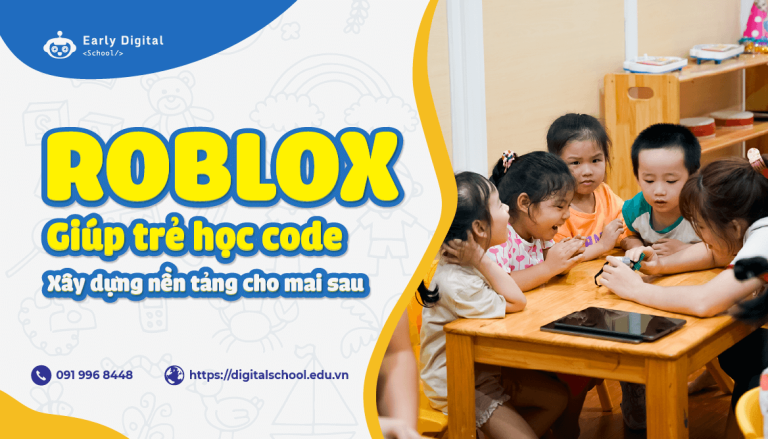 Roblox Học và chơi nơi kích thích sáng tạo Early Digital babe